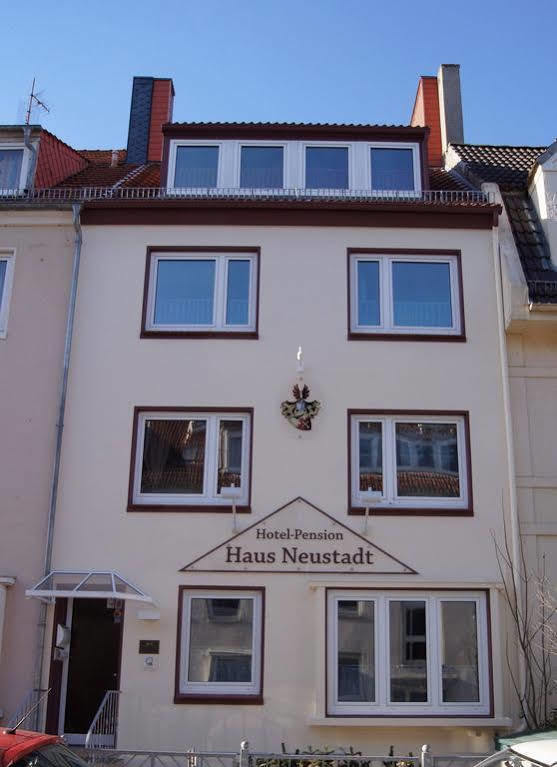 Hotel-Pension Haus Neustadt Bremen Exterior foto