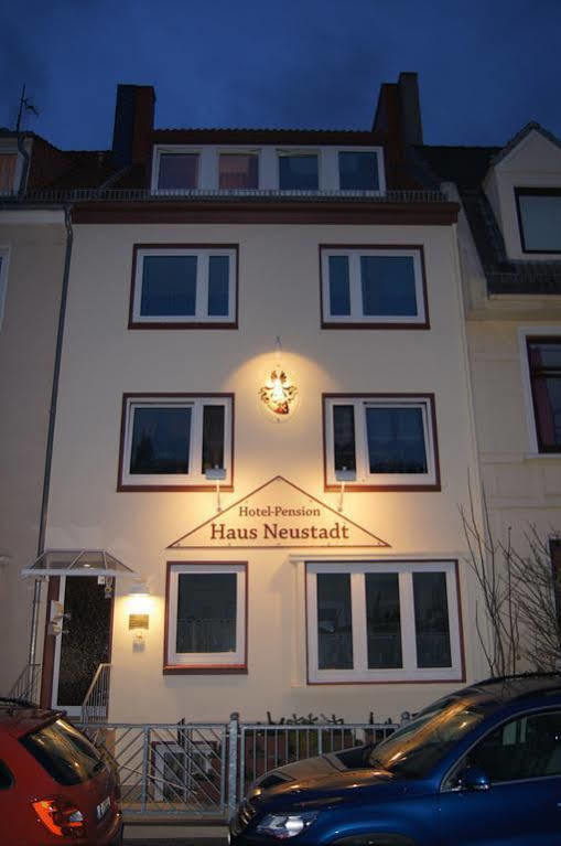 Hotel-Pension Haus Neustadt Bremen Exterior foto